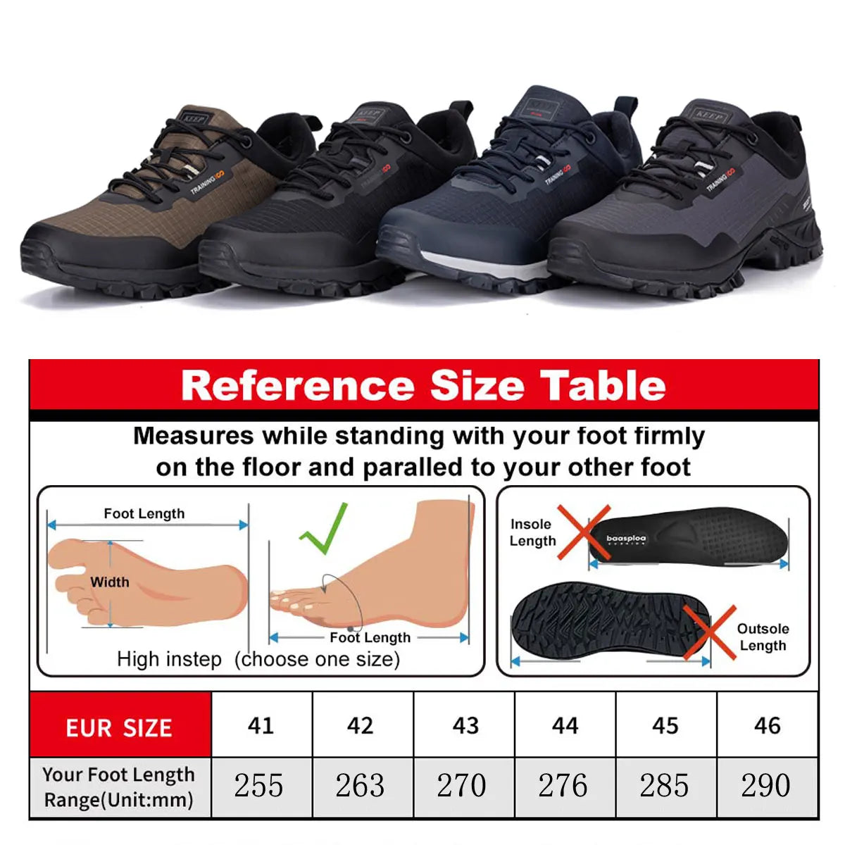 Herren Trekking-Sneaker